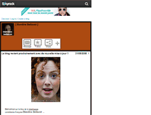 Tablet Screenshot of blandine-bellavoir.skyrock.com