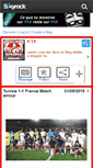 Mobile Screenshot of info-foot-tounsi.skyrock.com