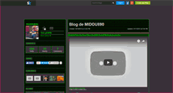 Desktop Screenshot of midou890.skyrock.com