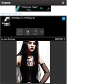 Tablet Screenshot of gothique--lolita.skyrock.com