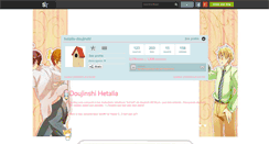 Desktop Screenshot of hetalia-doujinshi.skyrock.com