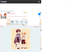 Tablet Screenshot of hetalia-doujinshi.skyrock.com