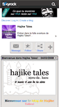 Mobile Screenshot of hajike-tales.skyrock.com