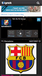 Mobile Screenshot of barcelona720.skyrock.com