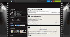Desktop Screenshot of marie719.skyrock.com