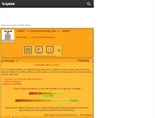 Tablet Screenshot of anniv-blog.skyrock.com