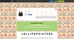 Desktop Screenshot of lollipopsisters.skyrock.com