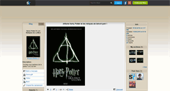 Desktop Screenshot of harry-potter---7.skyrock.com