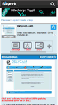 Mobile Screenshot of delycam.skyrock.com