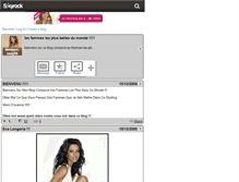 Tablet Screenshot of femmes-sexy95.skyrock.com