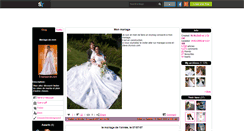 Desktop Screenshot of mariage-de-reve.skyrock.com