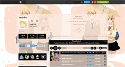 Desktop Screenshot of len-x-rin.skyrock.com