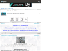 Tablet Screenshot of annuaireseries.skyrock.com