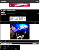 Tablet Screenshot of elliotminorfrance.skyrock.com