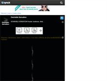 Tablet Screenshot of desirable-sensation.skyrock.com