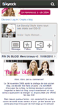 Mobile Screenshot of gossipgirls-style.skyrock.com