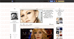 Desktop Screenshot of madonna---x.skyrock.com