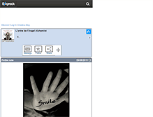 Tablet Screenshot of angelalchemist.skyrock.com