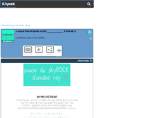 Tablet Screenshot of anabeel-x.skyrock.com