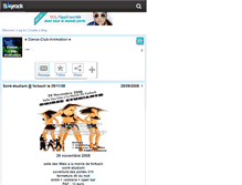 Tablet Screenshot of dance-club-animation.skyrock.com