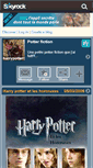 Mobile Screenshot of harrypotter3701.skyrock.com