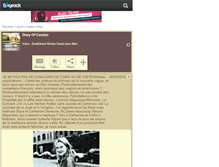 Tablet Screenshot of diary-of-carolyn.skyrock.com
