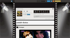 Desktop Screenshot of justinb--fiiction.skyrock.com