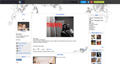 Desktop Screenshot of mileylesley.skyrock.com