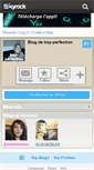 Mobile Screenshot of boy-perfection.skyrock.com