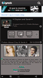 Mobile Screenshot of clay-and-sarah.skyrock.com