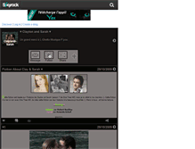 Tablet Screenshot of clay-and-sarah.skyrock.com