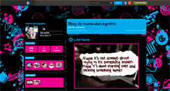 Desktop Screenshot of marie-darckgothic.skyrock.com