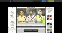 Desktop Screenshot of ligue1-transfert.skyrock.com