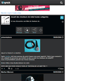 Tablet Screenshot of chanteursdemetal.skyrock.com