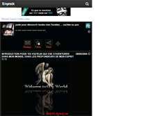 Tablet Screenshot of dark383.skyrock.com