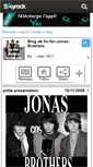 Mobile Screenshot of fic-for-jonas-brothers.skyrock.com