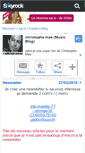 Mobile Screenshot of christophemaejta.skyrock.com