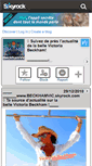 Mobile Screenshot of beckhamvic.skyrock.com