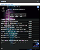 Tablet Screenshot of dj-crazy-moze.skyrock.com