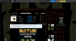 Desktop Screenshot of billytalent-official.skyrock.com