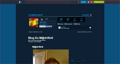 Desktop Screenshot of le-madrilene-du18.skyrock.com