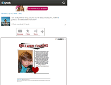 Tablet Screenshot of guillaume-francke.skyrock.com