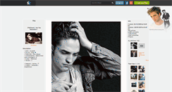 Desktop Screenshot of pattinson.skyrock.com