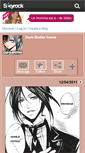 Mobile Screenshot of dark-butler.skyrock.com