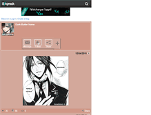 Tablet Screenshot of dark-butler.skyrock.com