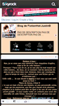 Mobile Screenshot of fictionhot-justinb.skyrock.com