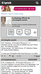 Mobile Screenshot of christophemartin.skyrock.com