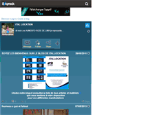 Tablet Screenshot of itallocation.skyrock.com