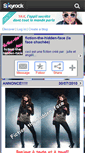 Mobile Screenshot of fiction-the-hidden-face.skyrock.com
