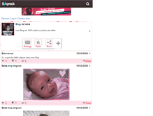 Tablet Screenshot of bebe-trop-mignon.skyrock.com